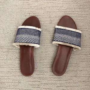 Target Woven Slide In Sandals